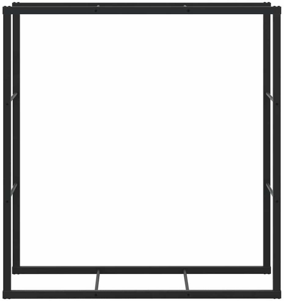Malkų lentyna Juoda 110x30x116 cm Plienas