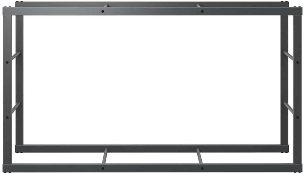 Malkų lentyna Juoda 110x30x61 cm Plienas