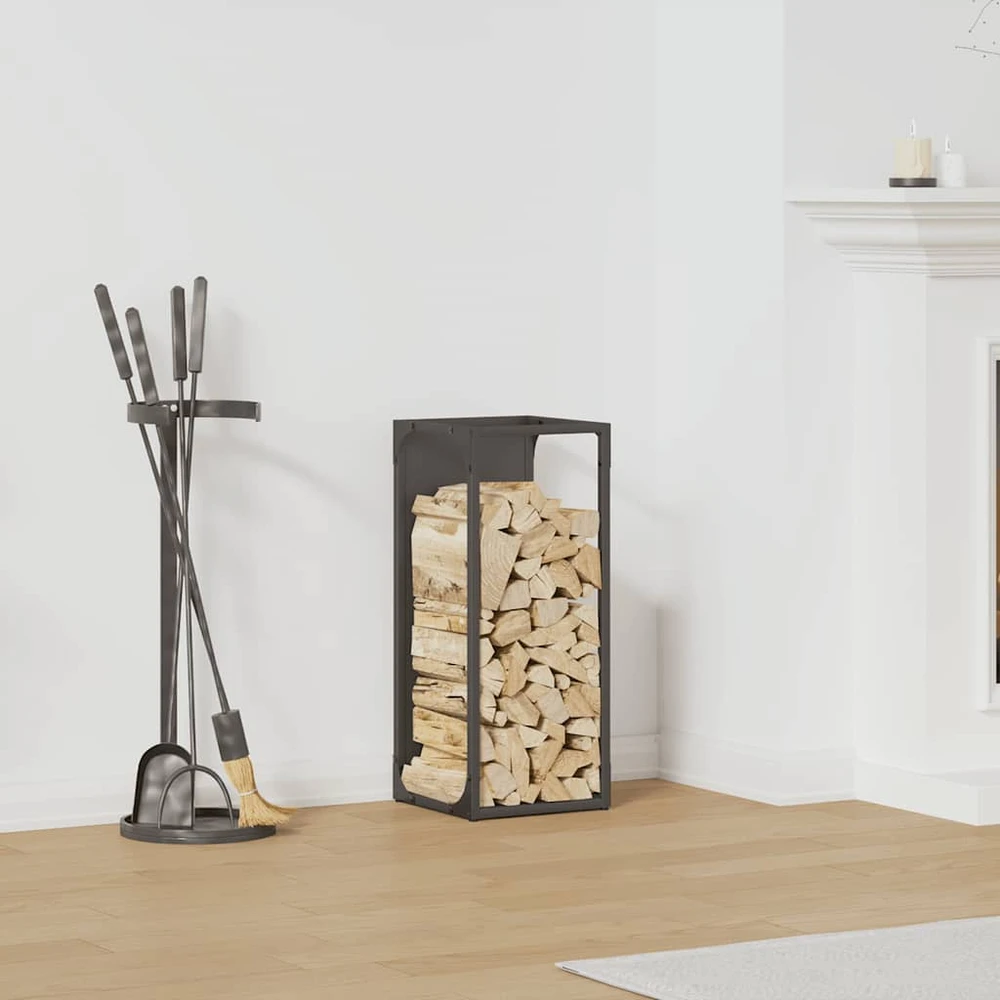 Malkų lentyna Juoda 25x25x60 cm Šaltai valcuotas plienas