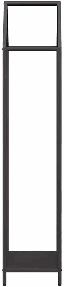 Malkų lentyna Juoda 40x25x120 cm Šaltai valcuotas plienas