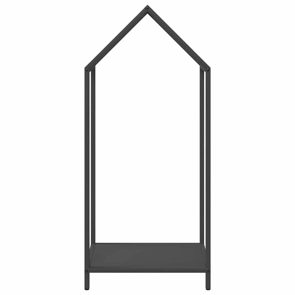Malkų lentyna, juoda, 40x25x90 cm, šaltai valcuotas plienas