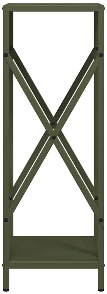 Malkų lentyna Olive Žalias 34x25x70 cm Šaltai valcuotas plienas