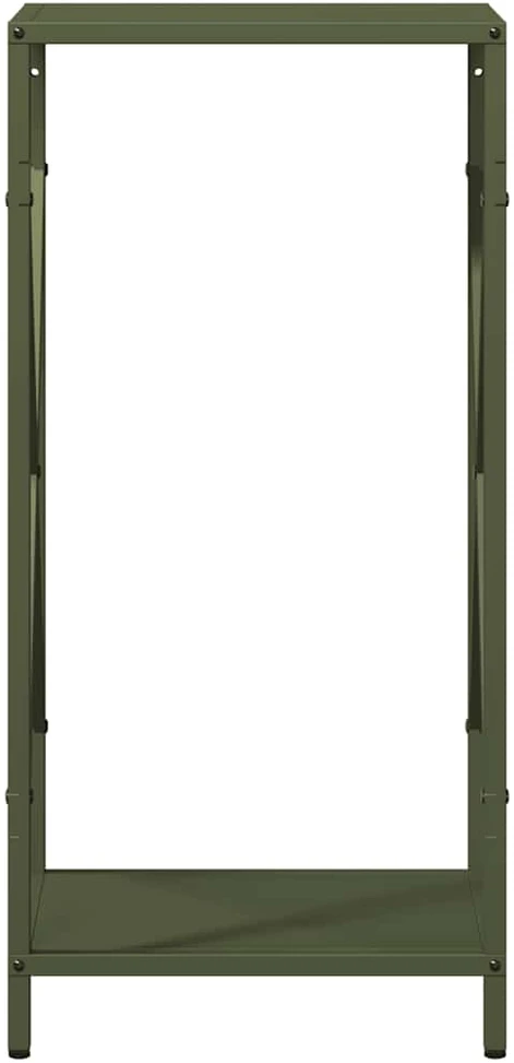 Malkų lentyna Olive Žalias 34x25x70 cm Šaltai valcuotas plienas