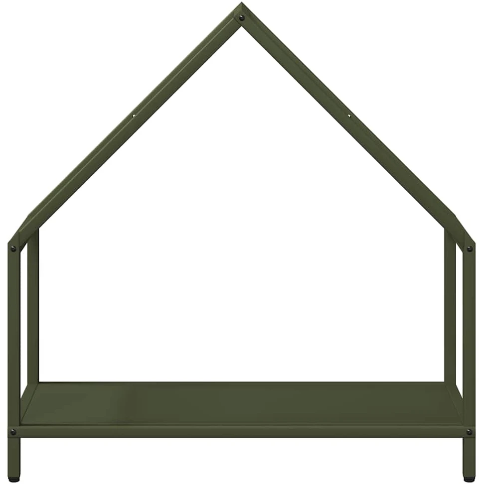 Malkų lentyna Olive Žalias 60x25x60 cm Šaltai valcuotas plienas