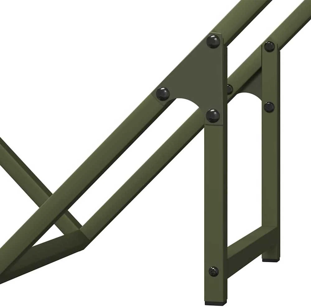 Malkų lentyna Olive Žalias 60x25x60 cm Šaltai valcuotas plienas