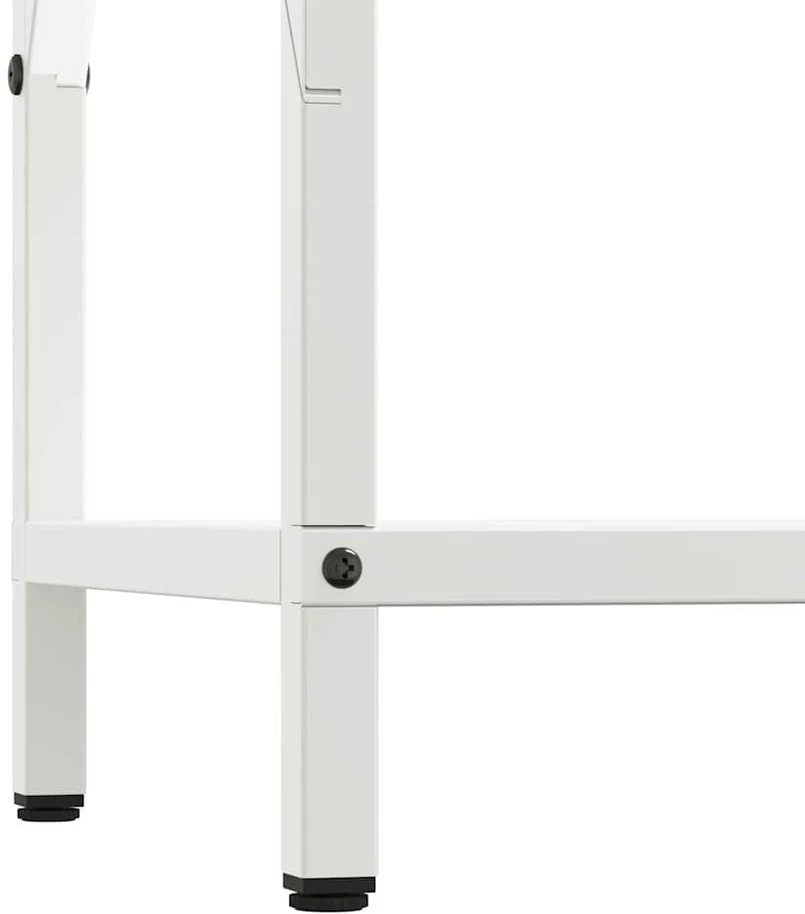 Malkų stovas Baltas 34x25x70 cm Šaltai valcuotas plienas