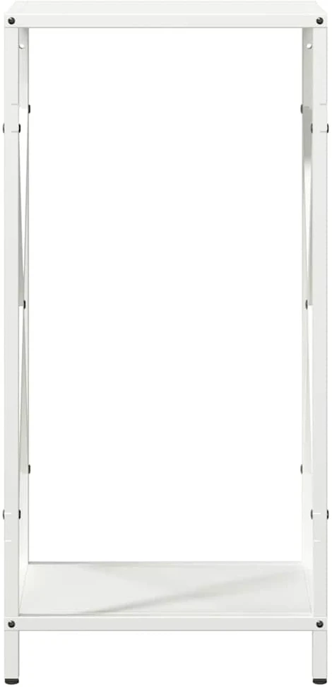 Malkų stovas Baltas 34x25x70 cm Šaltai valcuotas plienas