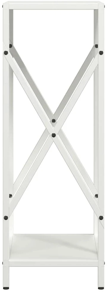 Malkų stovas Baltas 34x25x70 cm Šaltai valcuotas plienas