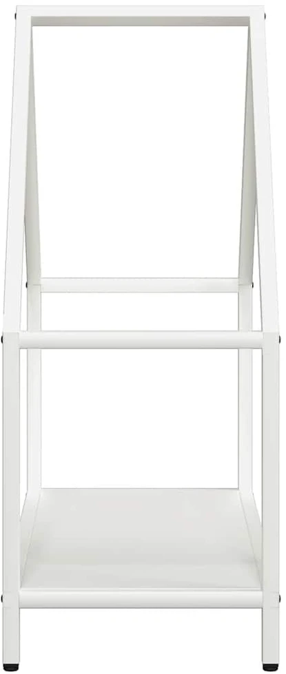 Malkų stovas Baltas 60x25x60 cm Šaltai valcuotas plienas