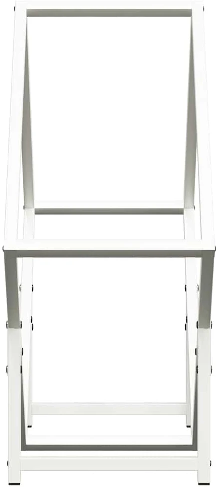 Malkų stovas Baltas 60x25x60 cm Šaltai valcuotas plienas