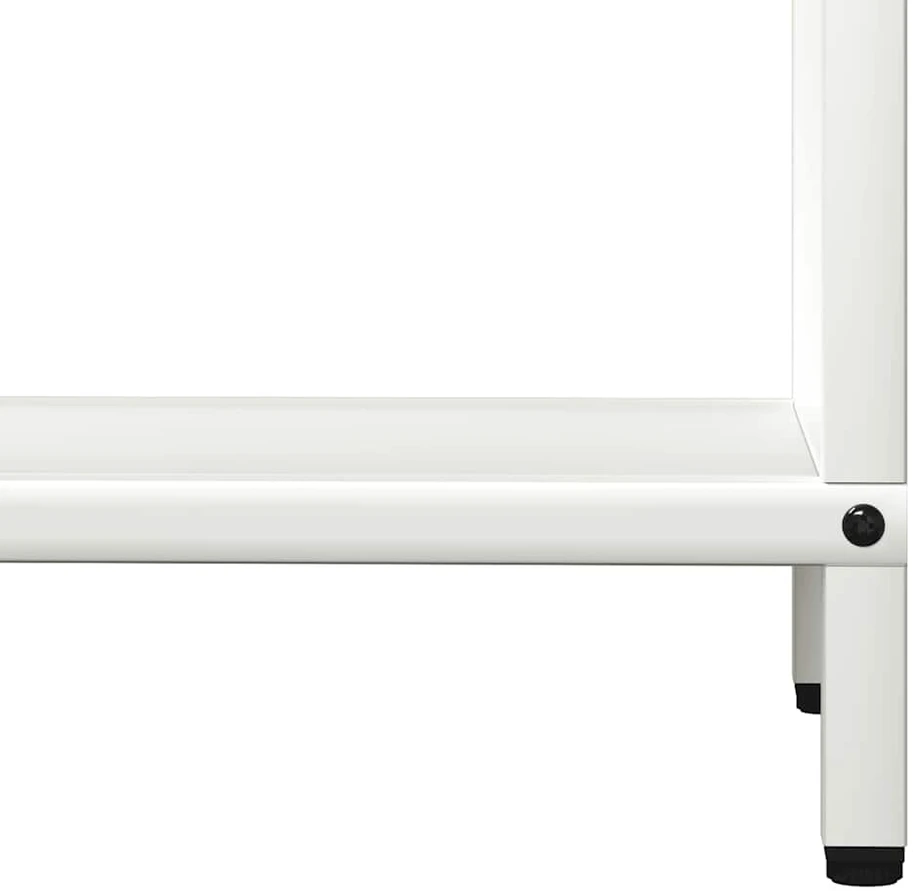 Malkų stovas Baltas 60x25x60 cm Šaltai valcuotas plienas