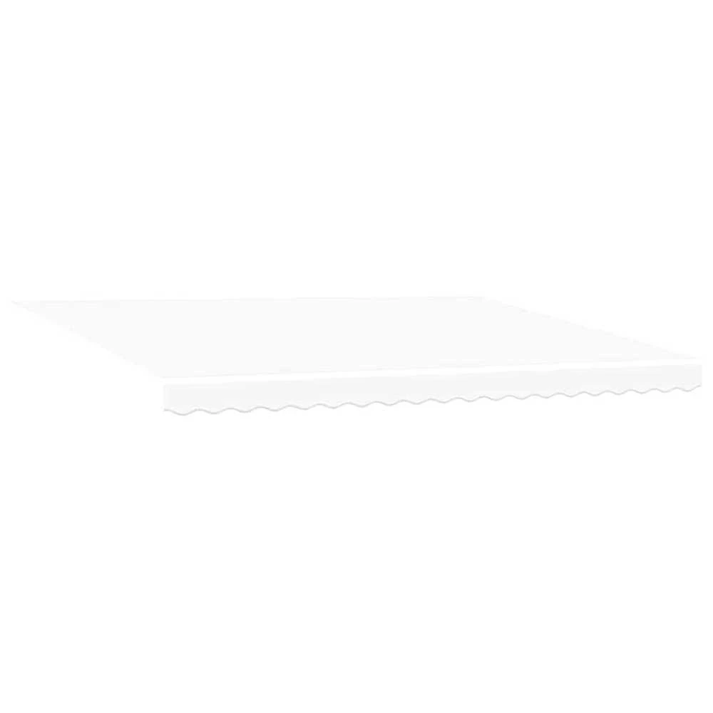 Ištraukiama markizė Balta 450 × 350 cm Audinys ir aliuminis