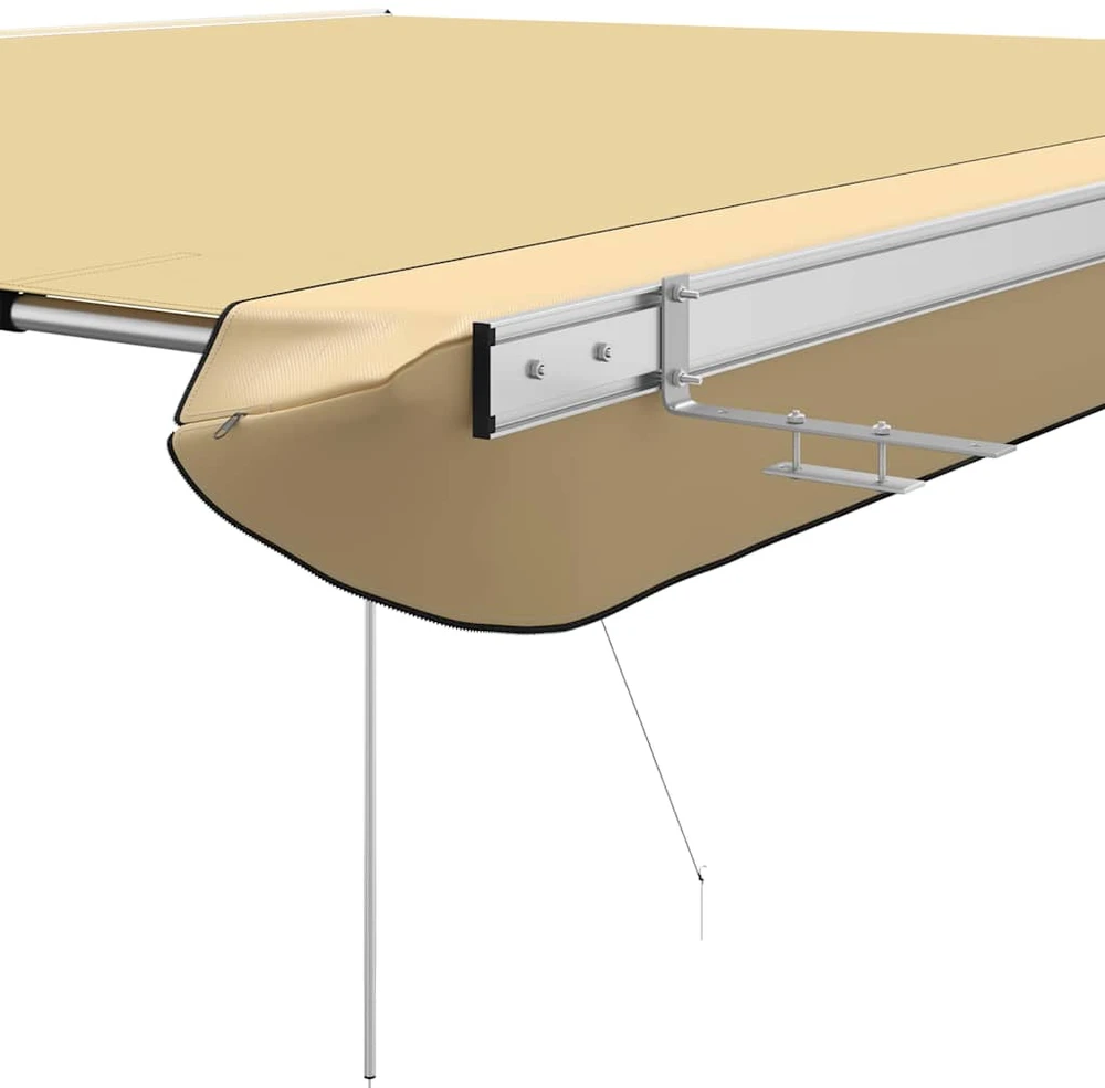 Markizė nameliui ant ratų, smėlio spalvos, 3,6x2x2,15m