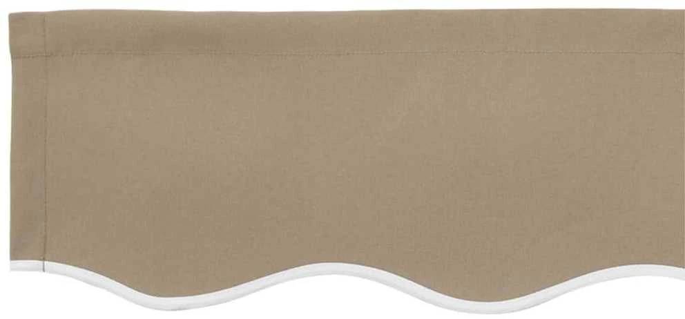 Markizės pakraščio pakeitimas Smėlio 430 x 20 cm Poliesteris
