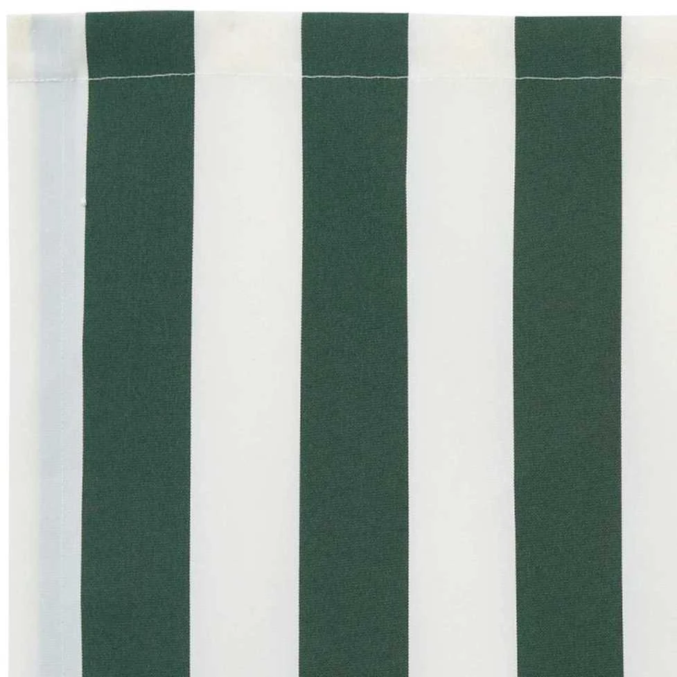 Markizės pakraščio pakeitimas Žalia ir balta 330 x 20 cm