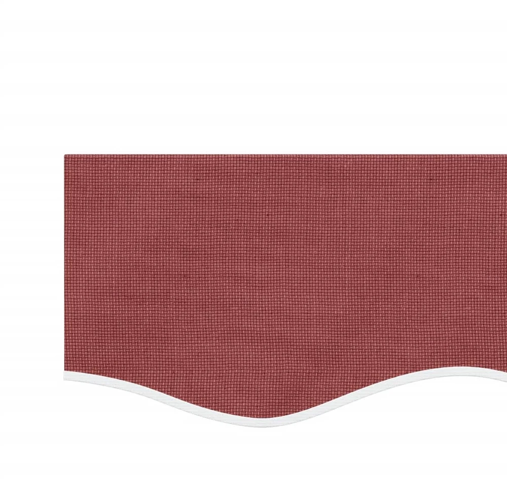 Pakaitinis audinys markizės apsiuvui, bordo spalvos dryžuotas, 430x20 cm