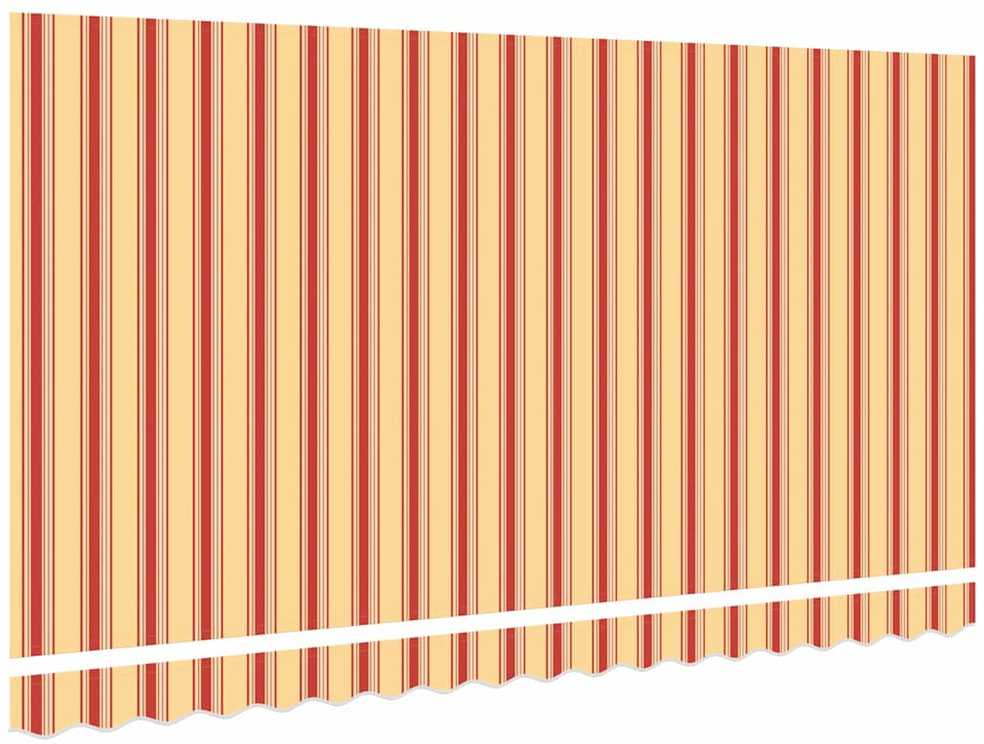 Markizės pakaitinis audinys Geltona ir Oranžinė 380 x 195 cm
