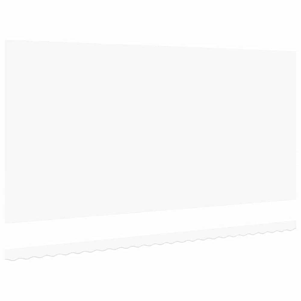 Markizės pakaitinis audinys Balta 580 x 295 cm Poliesteris