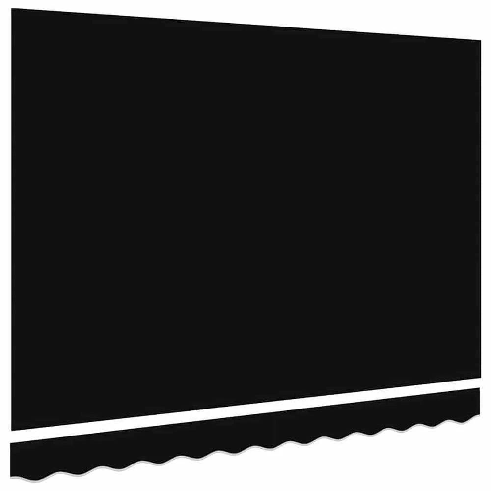 Atsarginis markizės audinys, skirtas 3,5x2,5 m Juoda