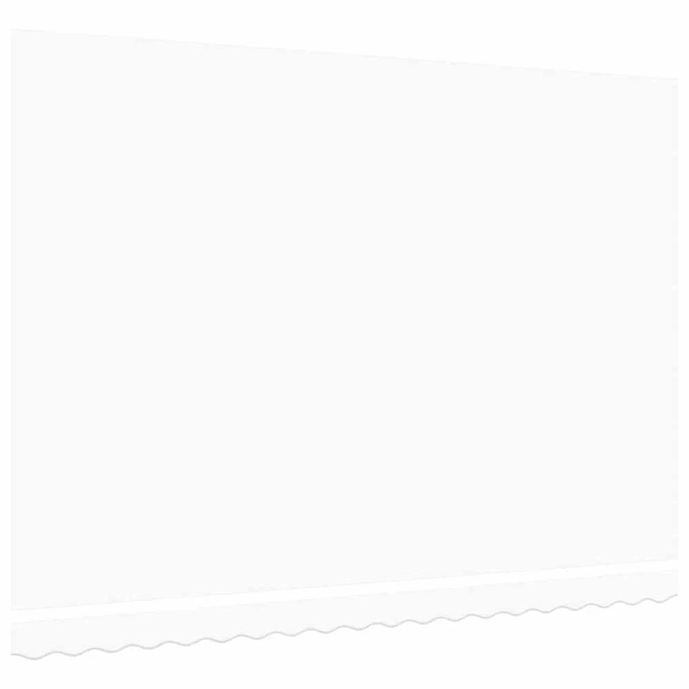 Markizės pakaitinis audinys Balta 430 x 345 cm Poliesteris