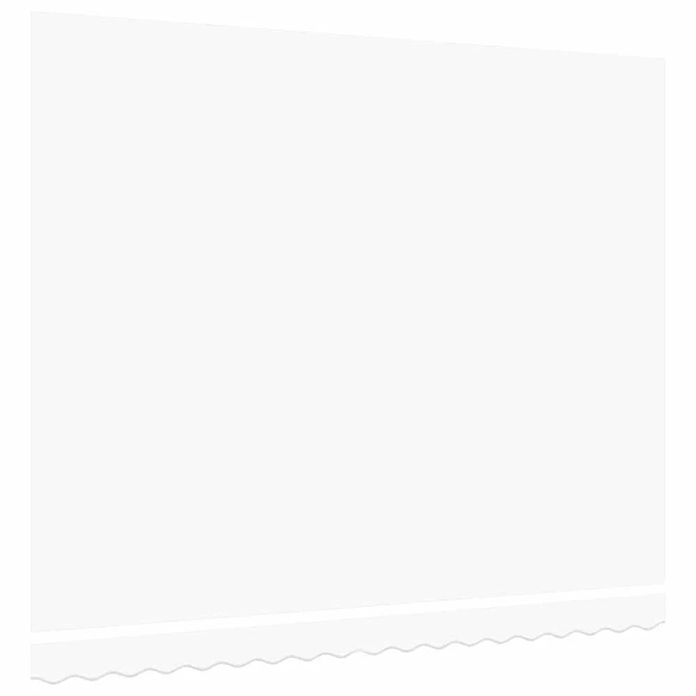 Markizės pakaitinis audinys Balta 380 x 345 cm Poliesteris