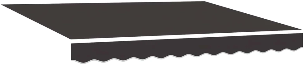 Atsarginis markizės audinys, skirtas 3,5x2 m Antracito