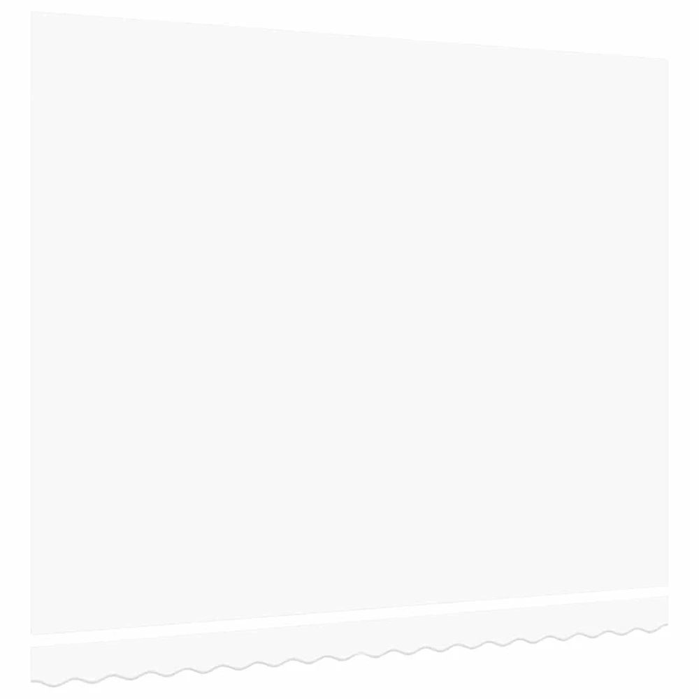 Atsarginis markizės audinys, skirtas 4x3 m Balta Poliesteris