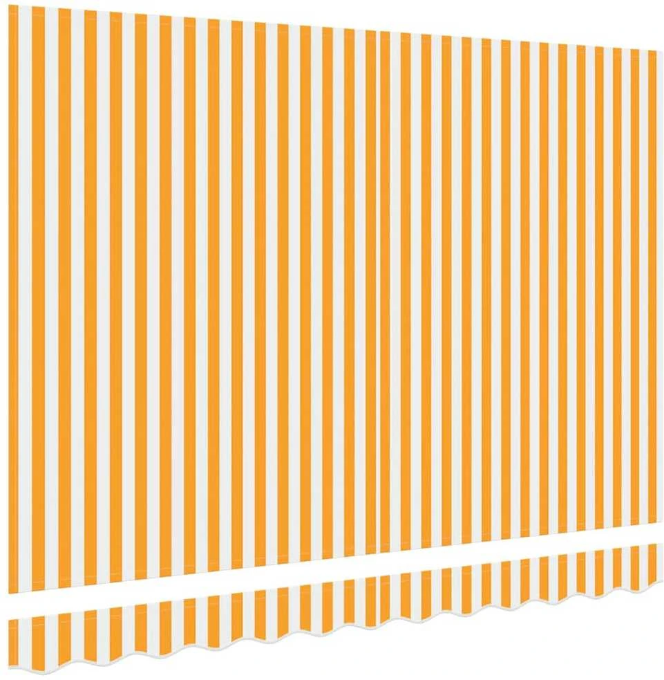 Markizės pakaitinis audinys Geltona ir balta 280 x 195 cm