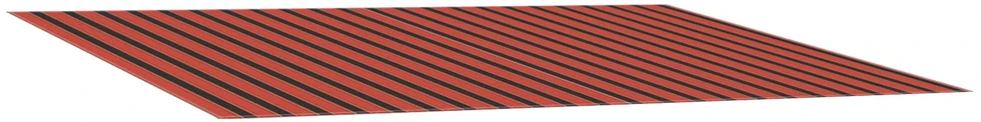 Markizės pakaitinis audinys oranžinė ir ruda 450 × 350 cm