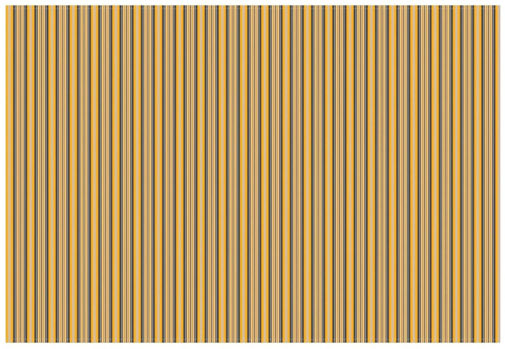 Markizės pakaitinis audinys Oranžinis ir Juodas 300 x 200 cm