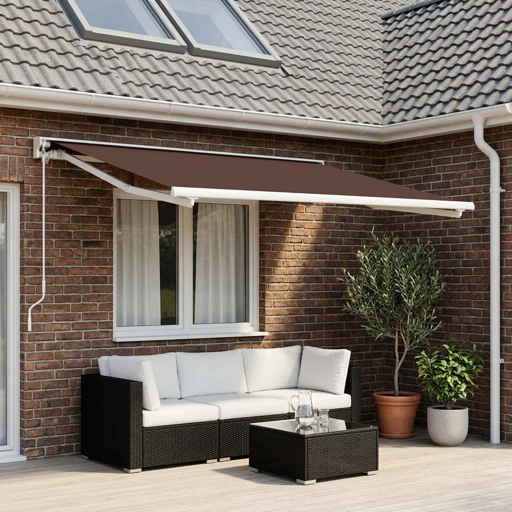 Markizės pakaitinis audinys Ruda 250 x 200 cm Poliesteris