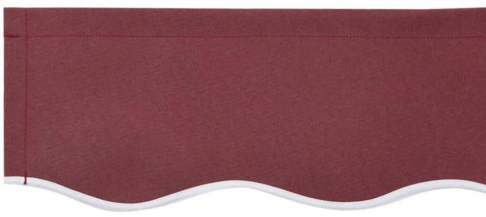 Atsarginis markizės audinys, skirtas 3x2 m Bordo raudona