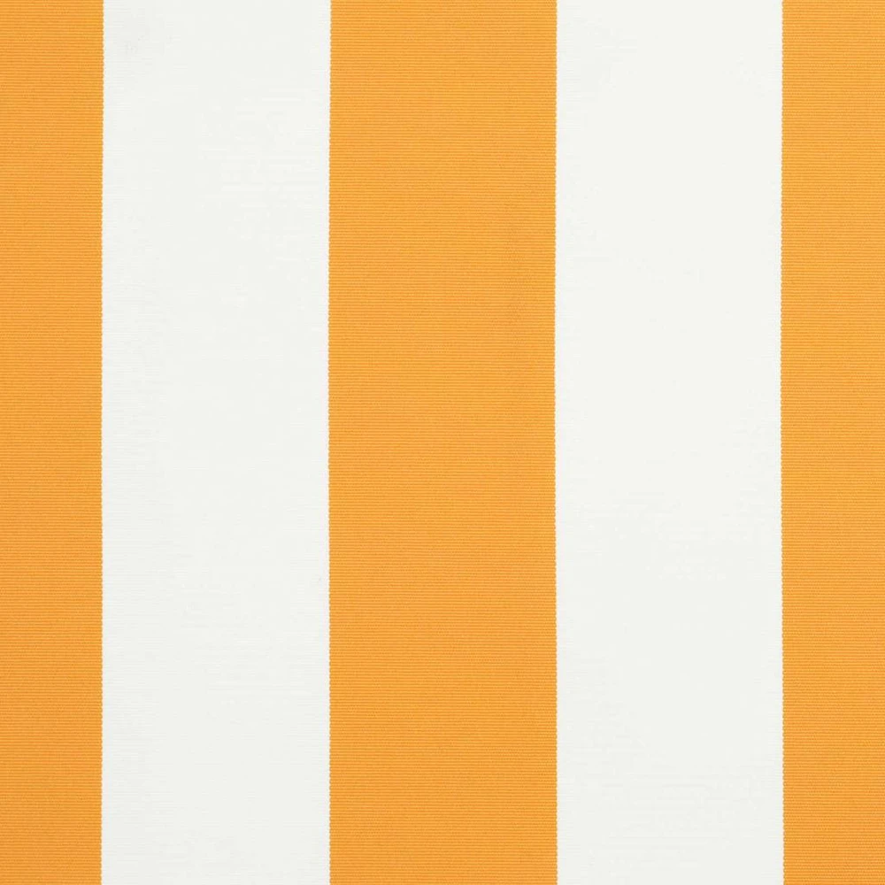 Markizės rėmas Geltona ir balta 300 x 200 cm