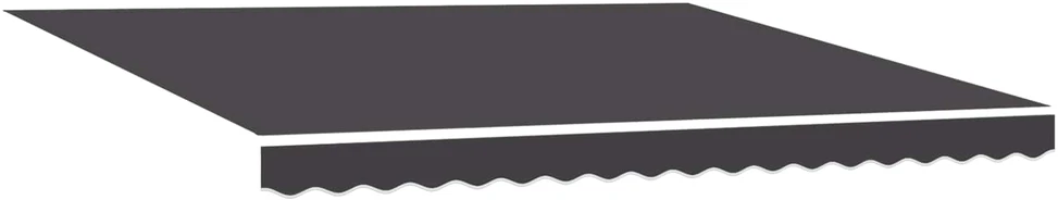 Markizės rėmas Geltona ir balta 350 x 250 cm