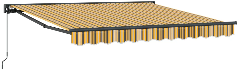 Markizės rėmas Geltonas ir Pilkas 300 x 250 cm