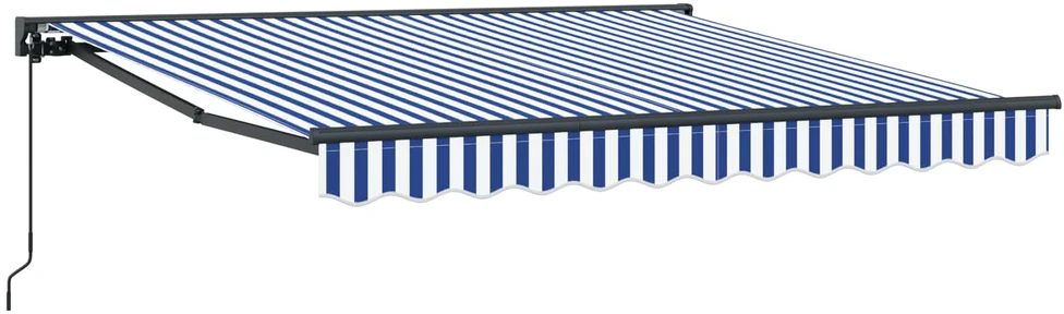 Markizės rėmas Mėlyna ir balta 300 x 250 cm
