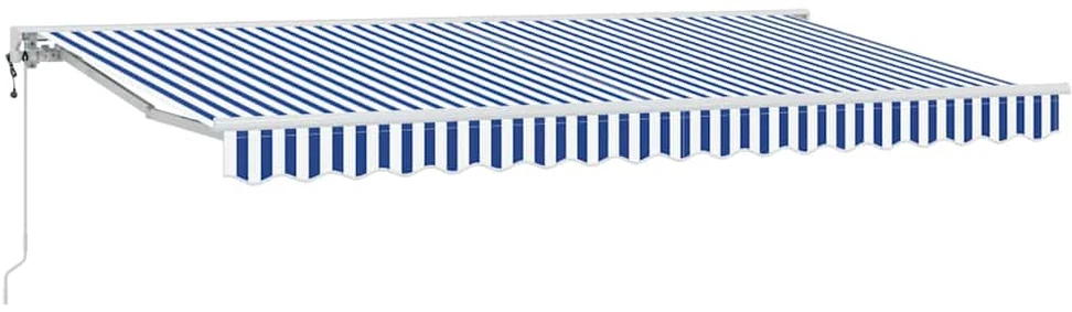 Markizės rėmas Mėlyna ir balta 350 x 200 cm