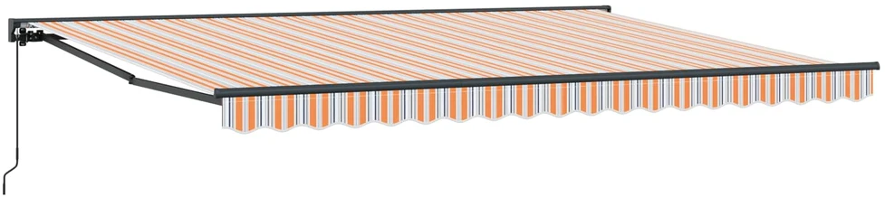 Markizės rėmas Mėlynas ir Oranžinis 450 × 300 cm