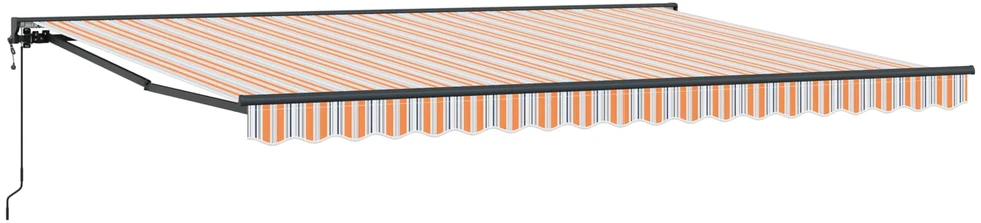 Markizės rėmas Mėlynas ir Oranžinis 450 × 300 cm