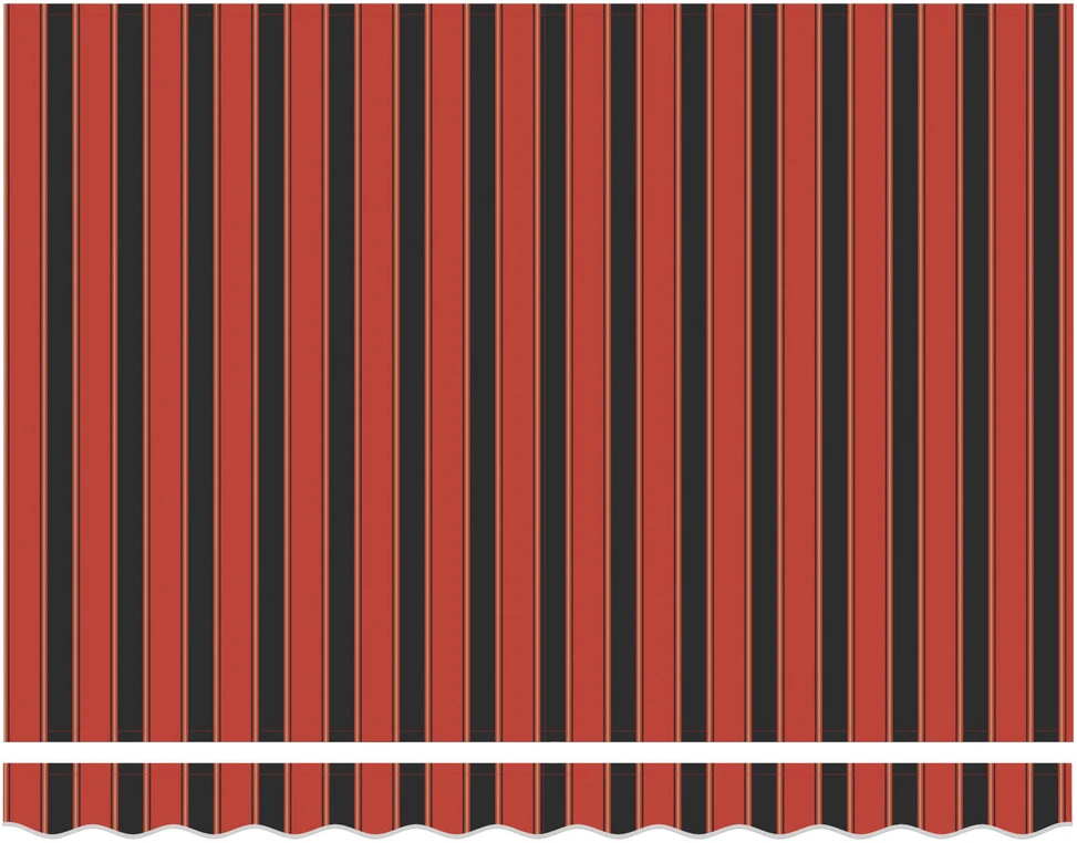 Markizės rėmas Oranžinis ir Juodas 300 x 250 cm