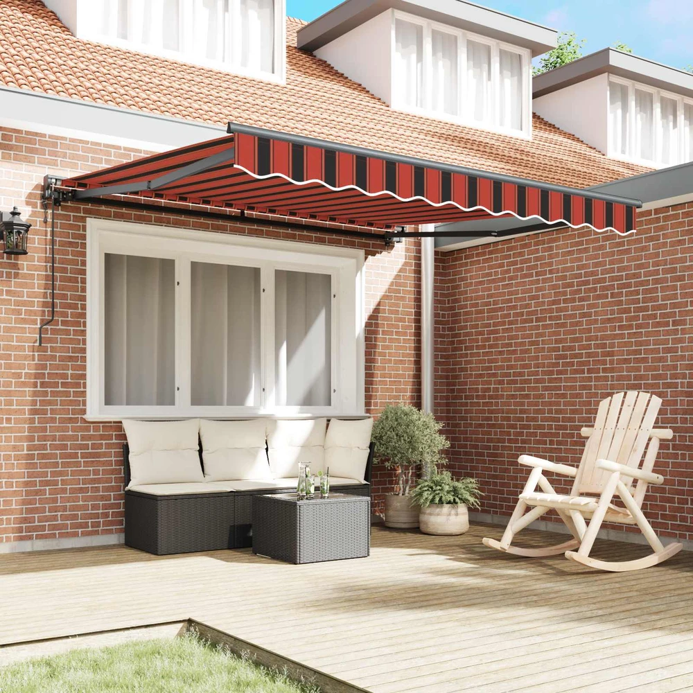 Markizės rėmas Oranžinis ir Juodas 350 x 250 cm