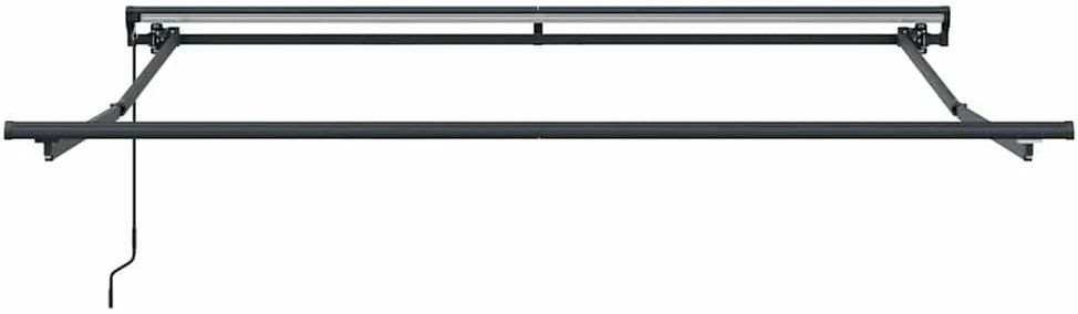 Markizės rėmas Raudona 350 x 250 cm Poliesteris su PU danga
