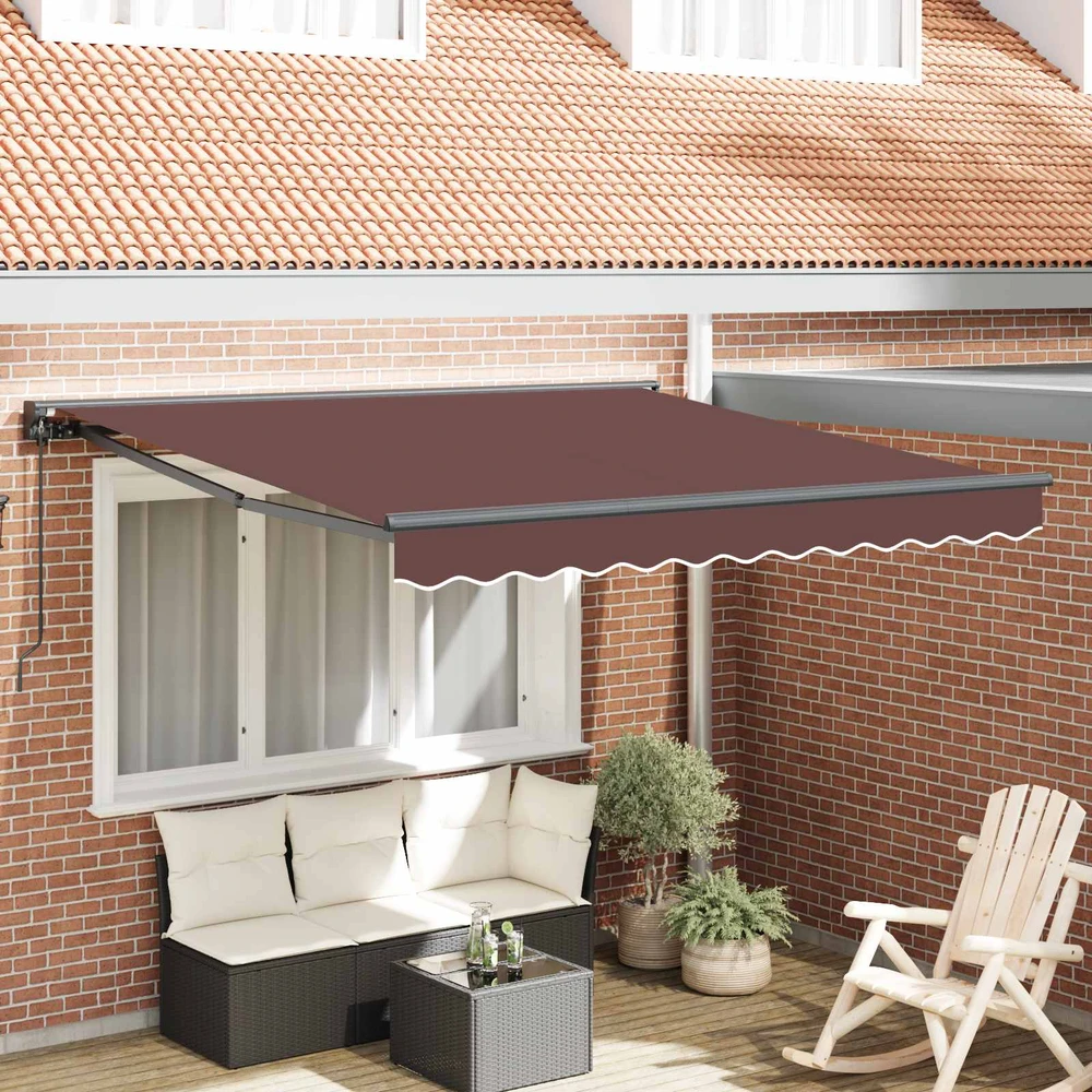 Markizės rėmas Ruda 350 x 250 cm Poliesteris su PU danga