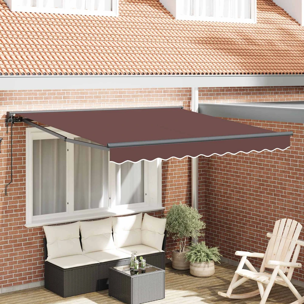 Markizės rėmas Ruda 350 x 250 cm Poliesteris su PU danga