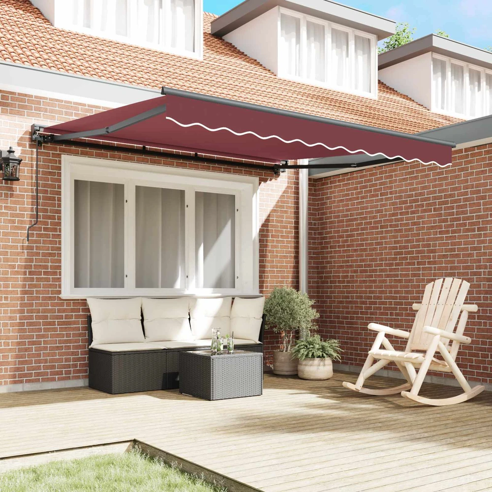 Markizės rėmas Vyšninė 350 x 250 cm Poliesteris su PU danga