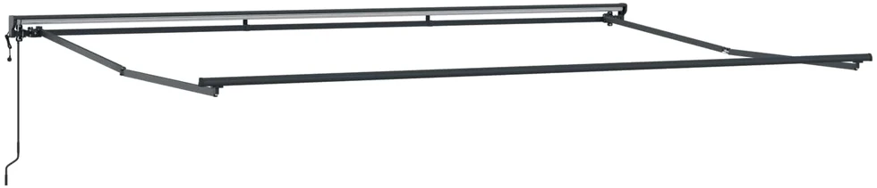 Markizės rėmas Žalia ir balta 500 × 300 cm