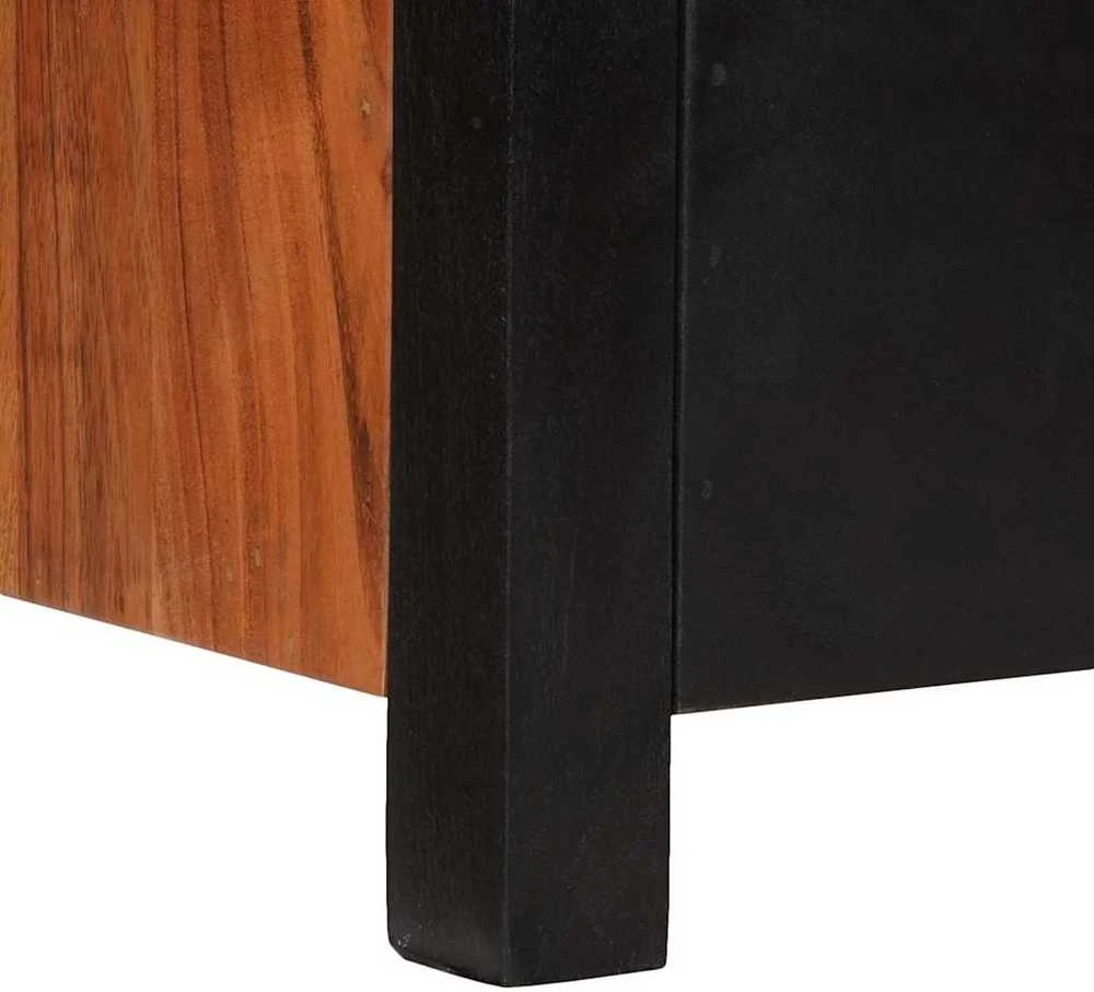 Medijos spintelė Ruda 110 x 30 x 40 cm Kietos akacijos mediena