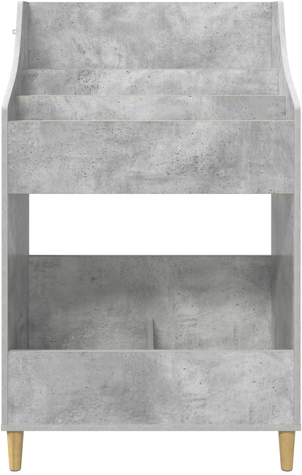 Medijos lentynos Betono pilka 70,5 x 46 x 112 cm
