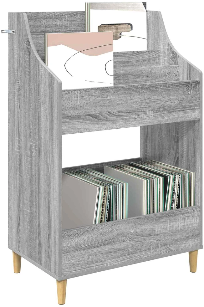 Medijos lentynos Pilka Sonoma 70,5 x 46 x 112 cm