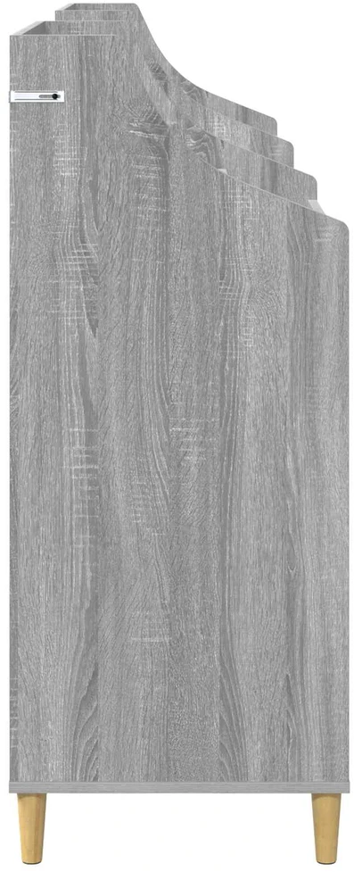 Medijos lentynos rinkinys 3 vnt. Pilka Sonoma 212 x 46 x 112 cm